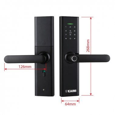 Khóa vân tay Kaimi S12 - Viền đen