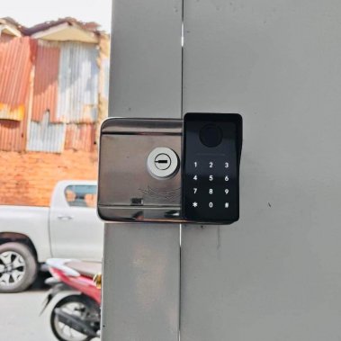 Khoá vân tay cửa cổng chống nước Laffer A18 - vân tay 2 chiều