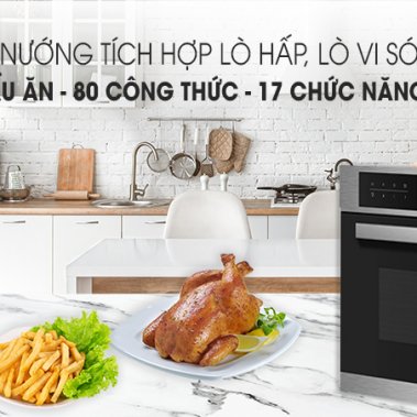 LÒ NƯỚNG TÍCH HỢP LÒ HẤP LÒ VI SÓNG 3IN1 EUROSUN OMS36EG