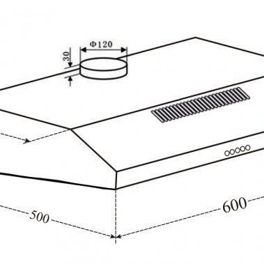 MÁY HÚT MÙI EUROSUN EH-60CF19B MÀU ĐEN
