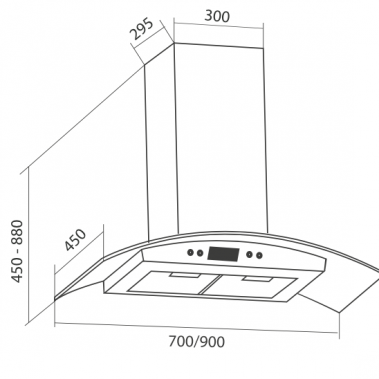 MÁY HÚT MÙI EUROSUN EH-90K06