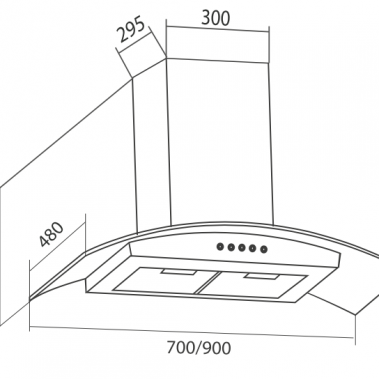 MÁY HÚT MÙI EUROSUN EH-70K10S