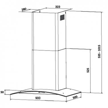 MÁY HÚT MÙI EUROSUN EH-90K21B
