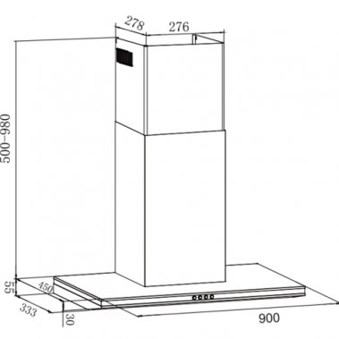 MÁY HÚT MÙI EUROSUN EH-70AF75
