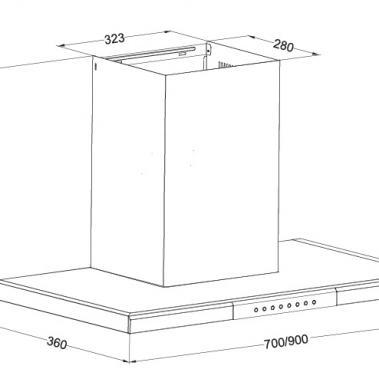 MÁY HÚT MÙI EUROSUN EH-70AF76