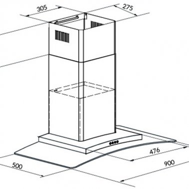 MÁY HÚT MÙI EUROSUN EH-70AF81S