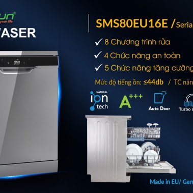 MÁY RỬA BÁT EUROSUN SMS80EU16E