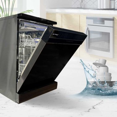 MÁY RỬA CHÉN BÁT EUROSUN SMS81EU19EB (INOX BLACK) SERIAL 7+