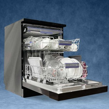 MÁY RỬA CHÉN BÁT EUROSUN SMS81EU19EB (INOX BLACK) SERIAL 7+