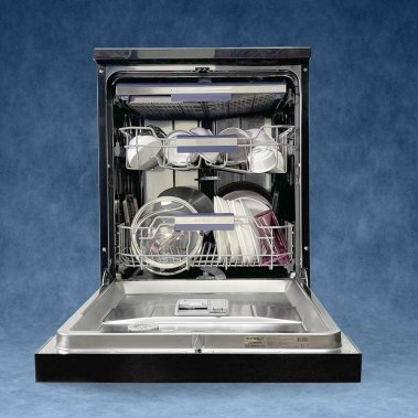 MÁY RỬA CHÉN BÁT EUROSUN SMS81EU19EB (INOX BLACK) SERIAL 7+