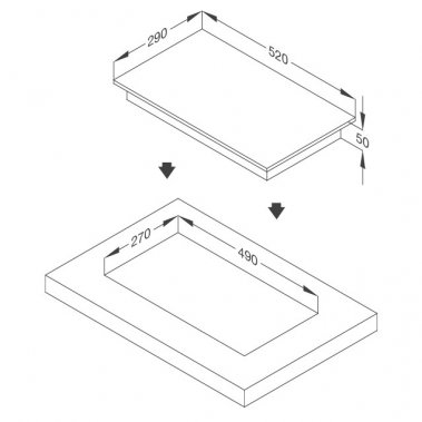 Bếp điện hồng ngoại đơn domino Malloca MDR 301