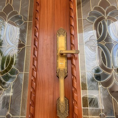 Khóa thông minh đại sảnh - biệt thự Demax SL819 GB - APP WIFI