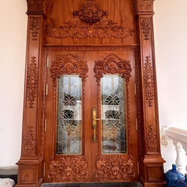 Khóa thông minh đại sảnh - biệt thự Demax SL819 GB - APP WIFI