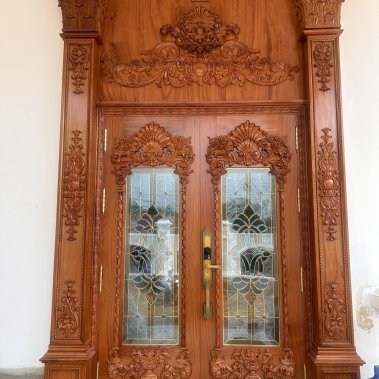 Khóa thông minh đại sảnh - biệt thự Demax SL819 GB - APP WIFI