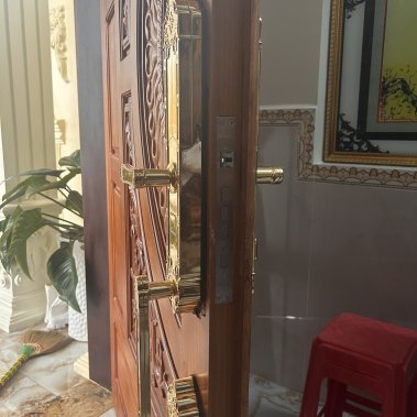 Khóa thông minh đại sảnh - biệt thự Demax SL819 GOLD - APP WIFI