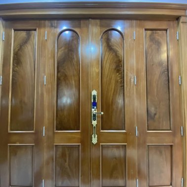 Khóa thông minh đại sảnh - biệt thự Demax SL819 GOLD - APP WIFI