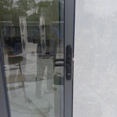 Khóa thông minh cửa nhôm sắt chống nước DEMAX EL506 BL