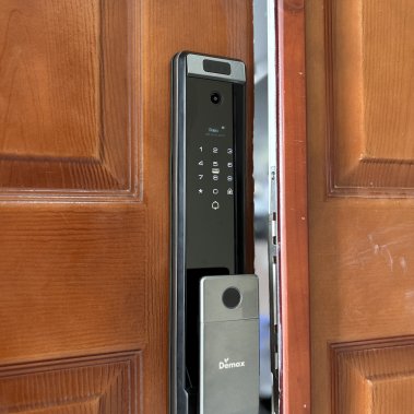 Khóa thông minh nhận diện khuôn mặt Face ID - camera màn hình chuông DEMAX SL916 GS APP