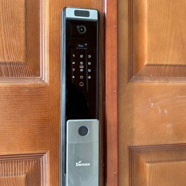 Khóa thông minh nhận diện khuôn mặt Face ID - camera màn hình chuông DEMAX SL916 GS APP