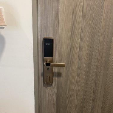 Khóa vân tay Bosch ID 30B EU AMBER GOLD APP (Màu vàng đồng)