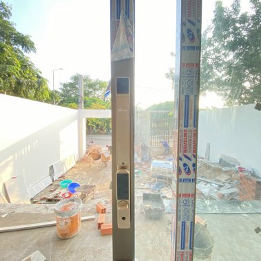 Khóa thông minh tự động cửa nhôm sắt chống nước DEMAX SL802 CG APP/ REMOTE