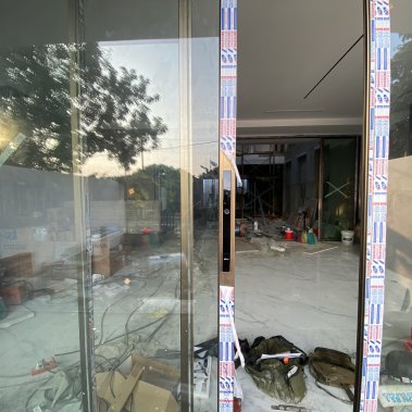 Khóa thông minh tự động cửa nhôm sắt chống nước DEMAX SL802 CG APP/ REMOTE