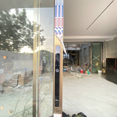 Khóa thông minh tự động cửa nhôm sắt chống nước DEMAX SL802 CG APP/ REMOTE