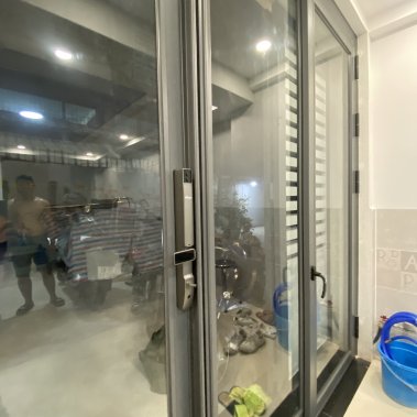 Khóa thông minh tự động cửa nhôm sắt chống nước DEMAX SL802 AG