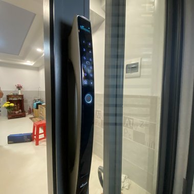 Khóa thông minh tự động cửa nhôm sắt chống nước DEMAX SL802 AG APP/ REMOTE