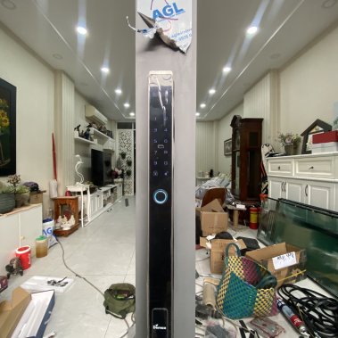 Khóa thông minh tự động cửa nhôm sắt chống nước DEMAX SL808 AG CNC APP + REMOTE