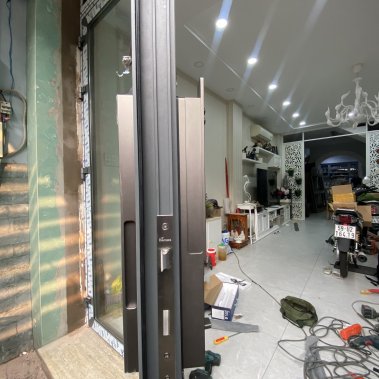 Khóa thông minh tự động cửa nhôm sắt chống nước DEMAX SL808 AG CNC APP + REMOTE