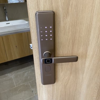 Khóa vân tay Bosch ID 30B EU AMBER GOLD (Màu vàng đồng)