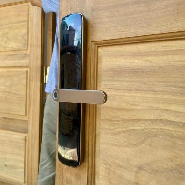 Khóa điện tử Bosch ID 60 EU AMBER GOLD/ GRAY (Màu vàng đồng/ Màu xám) - App Wifi