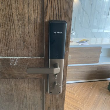 Khóa điện tử Bosch ID 60 EU AMBER GOLD/ GRAY (Màu vàng đồng/ Màu xám) - App Wifi