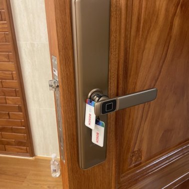 Khóa vân tay Bosch ID 30B EU AMBER GOLD (Màu vàng đồng)