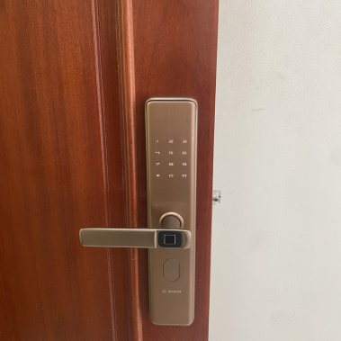 Khóa vân tay Bosch ID 30B EU AMBER GOLD APP (Màu vàng đồng)