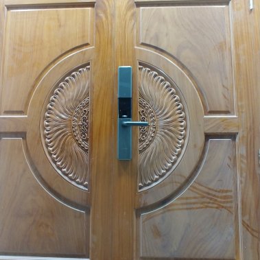 Khóa vân tay Bosch ID 80 EU GOLD/ GRAY (Màu vàng đồng/ Màu xám)