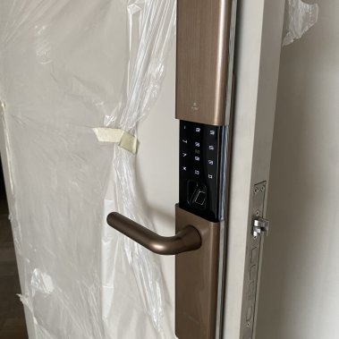 Khóa vân tay Bosch ID 80 EU GOLD/ GRAY (Màu vàng đồng/ Màu xám)