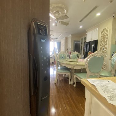 Khóa thông minh nhận diện khuôn mặt Face ID - camera màn hình chuông DEMAX SL918 PB APP 