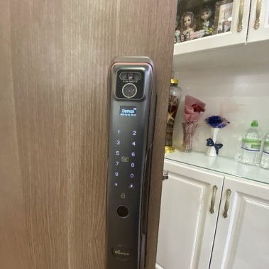 Khóa thông minh nhận diện khuôn mặt Face ID - camera màn hình chuông DEMAX SL918 PB APP 