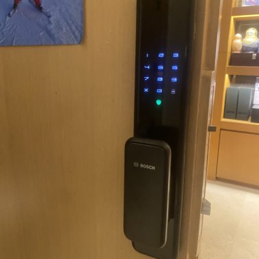 Khóa vân tay tự động Bosch EL 600 EU BLACK (Màu đen)