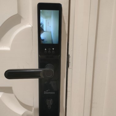 Khóa vân tay thông minh DEMAX EL-C66 BL APP - Camera màn hình chuông