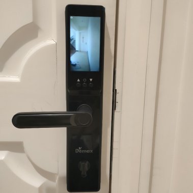 Khóa vân tay thông minh DEMAX EL-C66 BL APP - Camera màn hình chuông