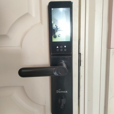 Khóa vân tay thông minh DEMAX EL-C66 BL APP - Camera màn hình chuông