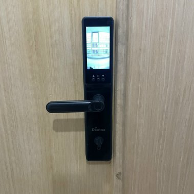 Khóa vân tay thông minh DEMAX SL-C626 BL APP - Camera màn hình chuông