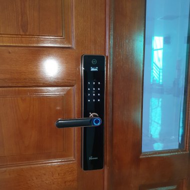 Khóa vân tay thông minh DEMAX SL-C626 AC APP - Camera màn hình chuông