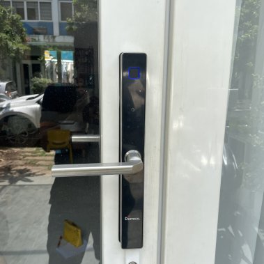 Khóa thông minh cửa nhôm sắt chống nước DEMAX EL-C102 SB
