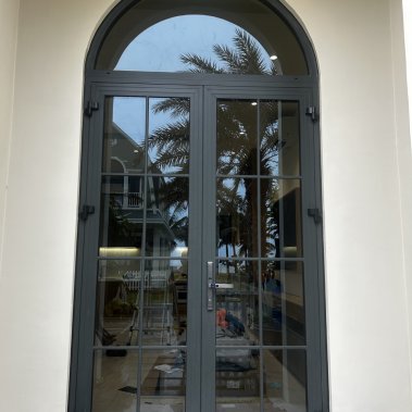 Khóa thông minh cửa nhôm sắt chống nước DEMAX EL588 GS LUX