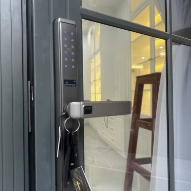 Khóa thông minh cửa nhôm sắt chống nước DEMAX EL688 GS LUX APP WIFI