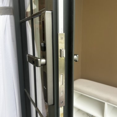 Khóa thông minh cửa nhôm sắt chống nước DEMAX EL588 GS LUX